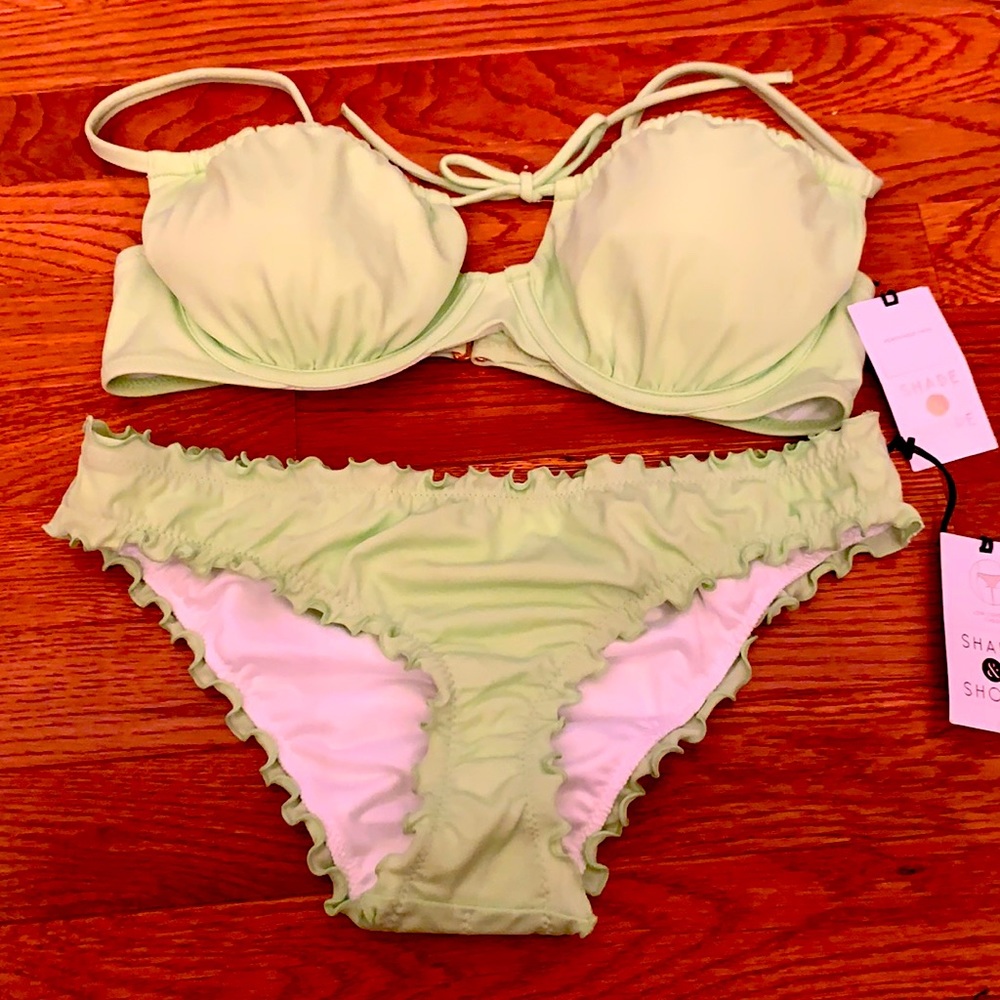 New Shade & Shore two piece bikini swimsuit  4